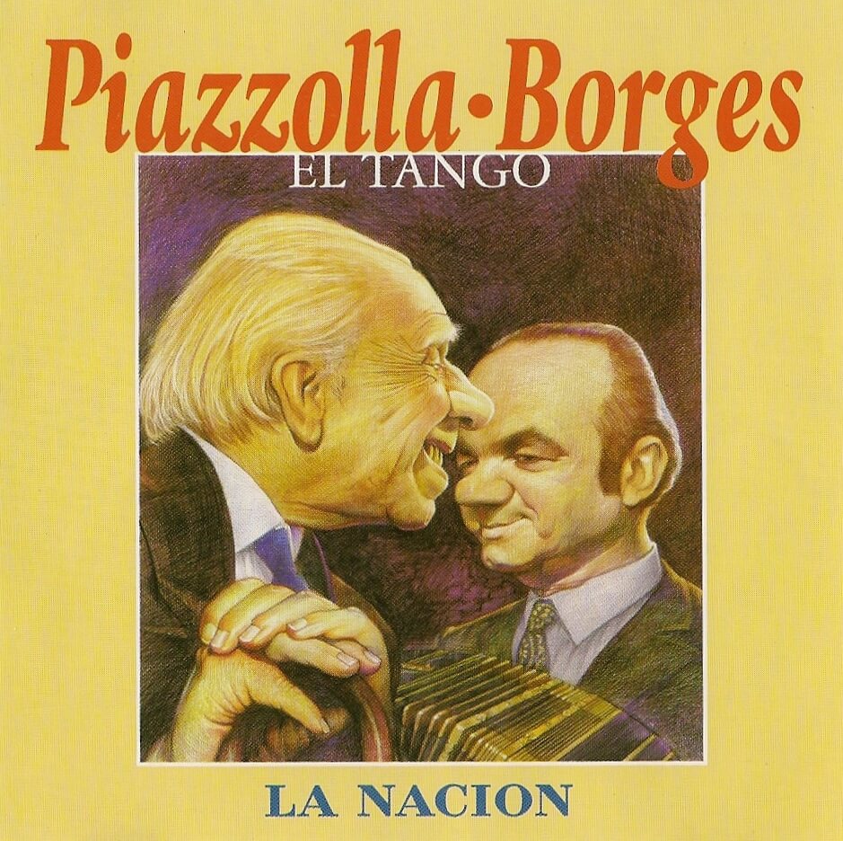 Обложка альбома «Танго» Борхеса и Пьяццоллы