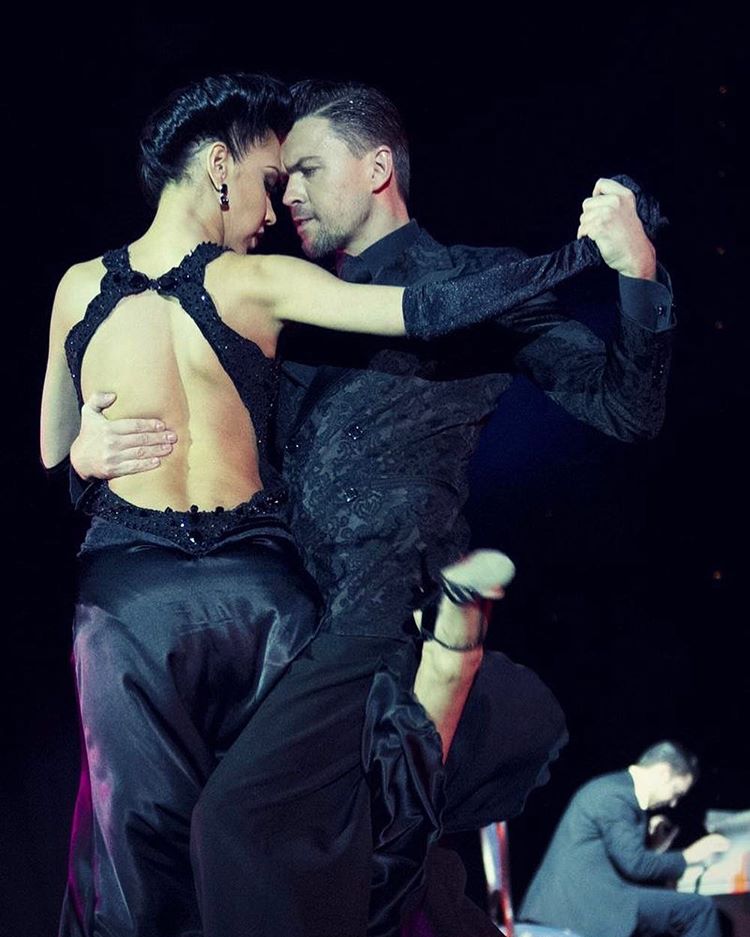 Сагдиана Хамзина и Дмитрий Васин на чемпионате мира по танго в Буэнос-Айресе