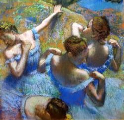 Голубые танцовщицы, Эдгар Дега, 1897 год